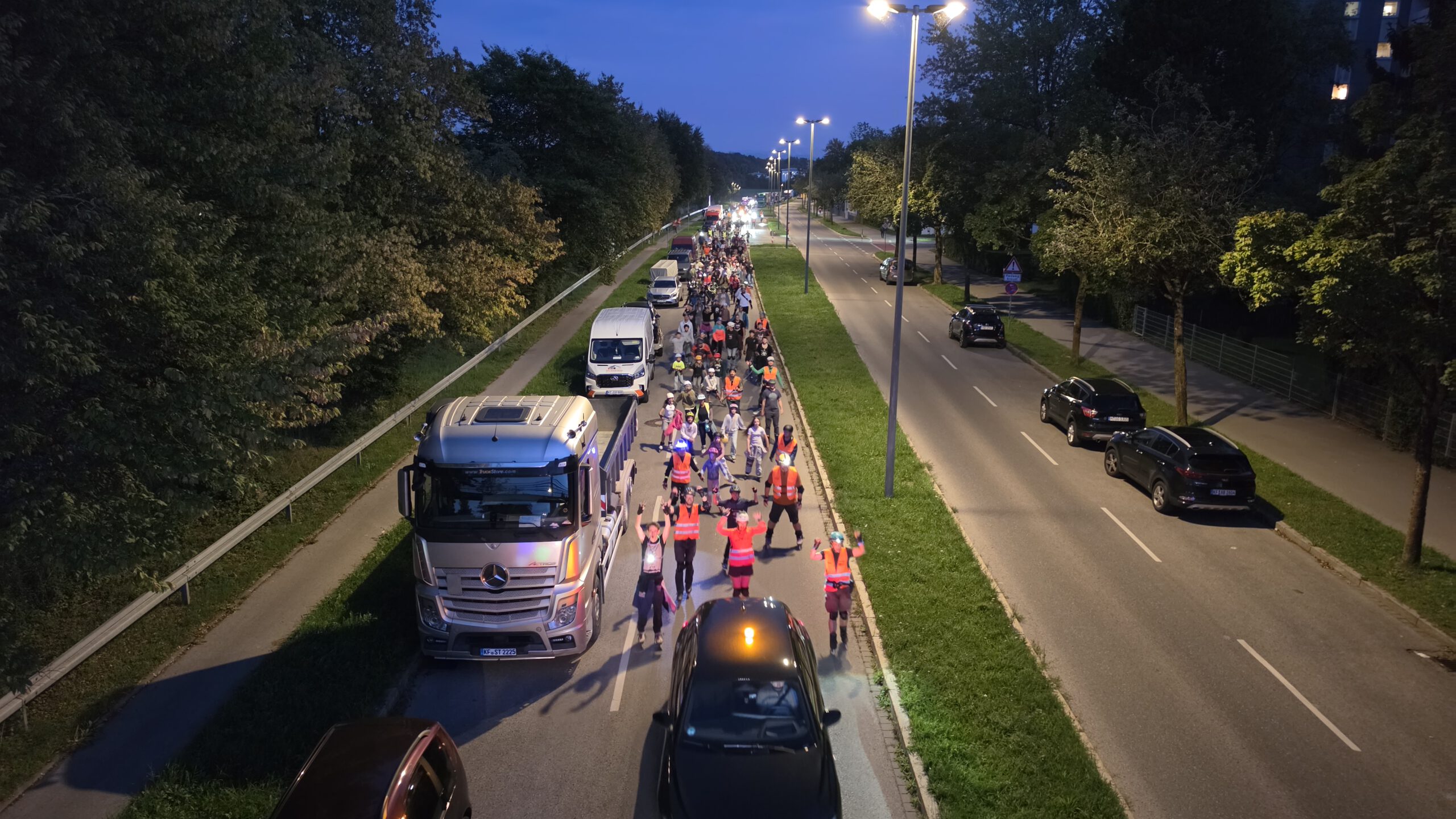 BladeNight 2026 - Brücke Buronstraße